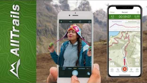 Video AllTrails app Pro version - Off route notification en español
