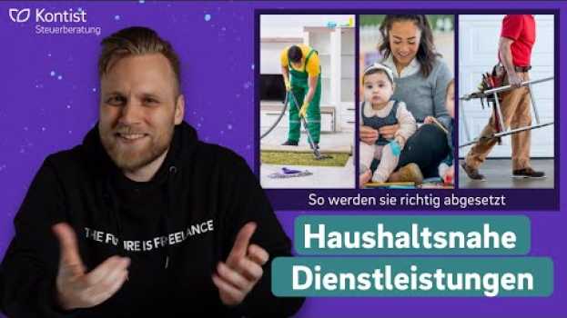 Video Haushaltsnahe Dienstleistungen und Handwerkerkosten - Wie lässt sich damit Steuern sparen? em português