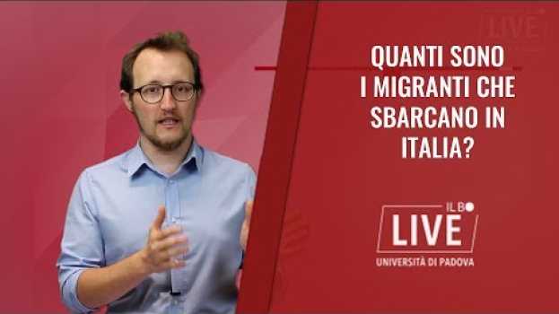 Video Ecco quanti migranti arrivano in Italia ogni anno em português
