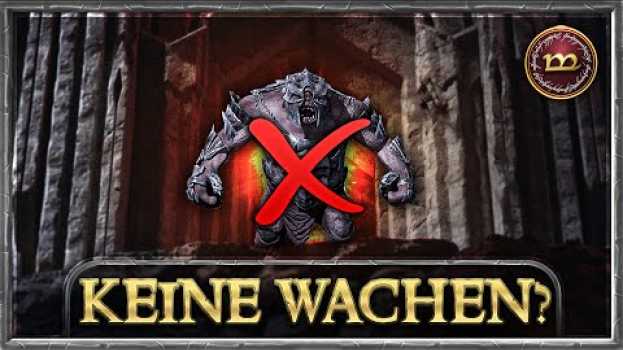 Video Warum Sauron den Schicksalsberg nicht bewachen ließ! en français