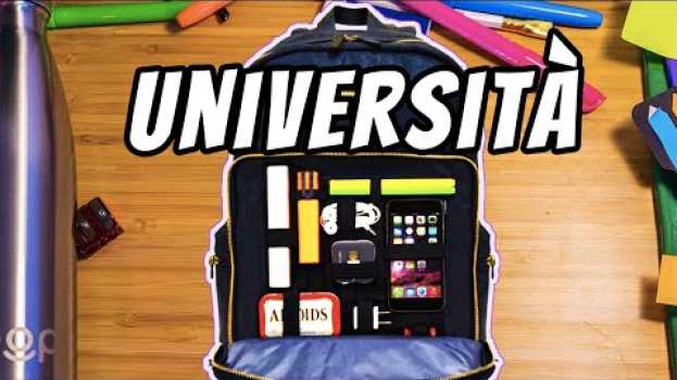 Video ZAINO PER UNIVERSITÀ: Cosa Portare all' Università? Zaino comodo e leggero | ZAINO COCOON RECENSIONE auf Deutsch