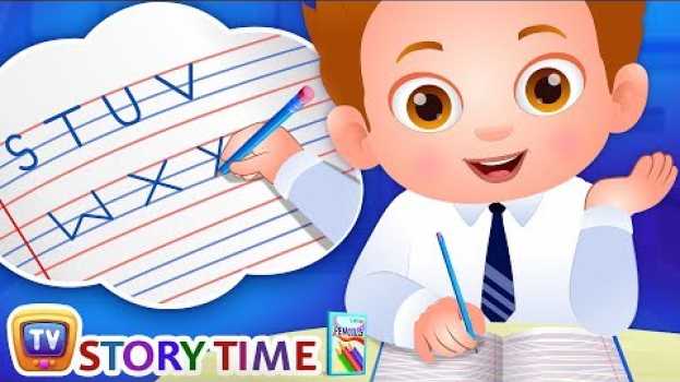 Video ChaCha Learns to Write - ChuChuTV Storytime Good Habits Bedtime Stories for Kids em português