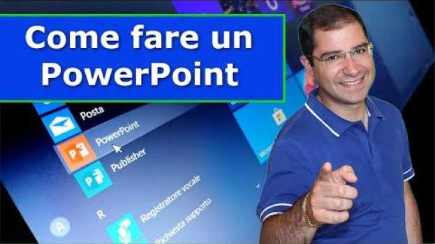 Видео Come fare un power point на русском