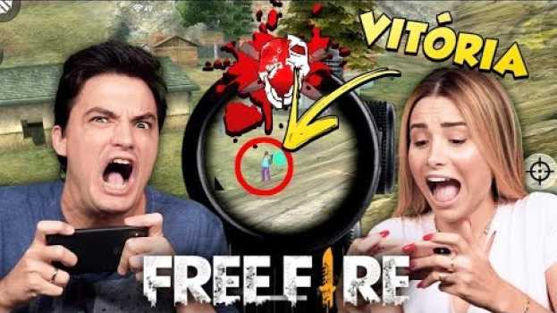 Видео JOGUEI FREEFIRE COM A BRUNA! [+10] на русском