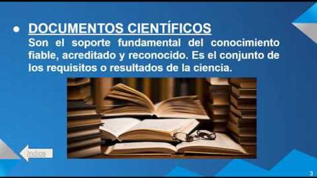 Video Como usar los documentos Científicos (Parte 1) en français