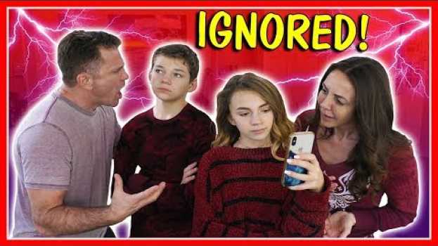 Video IGNORING OUR PARENTS FOR 24 HOURS | We Are The Davises en español