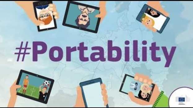 Video UE, via le barriere alla portabilità degli abbonamenti digitali in English