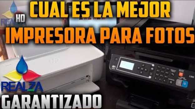 Video 🔴 La Mejor Impresora para IMPRIMIR FOTOS 👉NÍTIDAS👈 po polsku