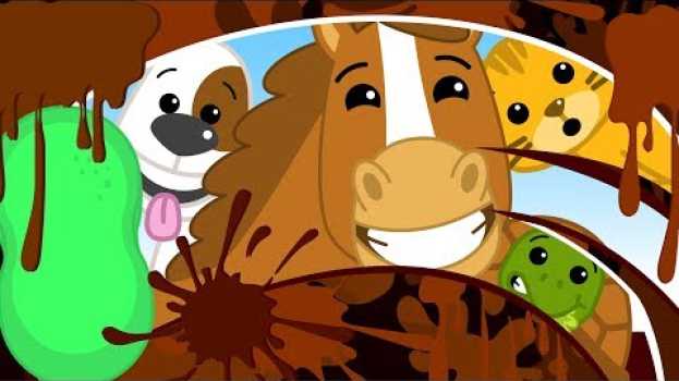 Video A Limpiar a los Animalitos | Juegos y Canciones Infantiles  | Plim Plim auf Deutsch