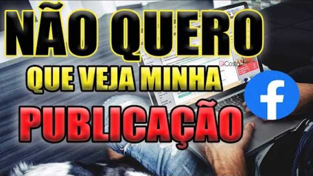 Video MEU AMIGO NÃO VÊ MINHAS PUBLICAÇÕES NO FACEBOOK E AGORA? en français