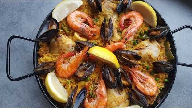 Video Paëlla aux fruits de mer et au poulet | recette facile à réaliser | HD   türkçe