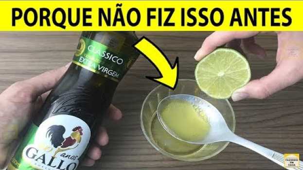 Video MEU DEUS! Eu Nunca Imaginei Que 1 LIMÃO Com AZEITE DE OLIVA Fosse Tão Bom Para a Saúde 😱 en español