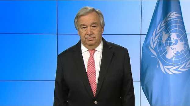 Video Coronavirus : « Nous sommes tous concernés - et c’est ensemble que nous surmonterons cela. » in English
