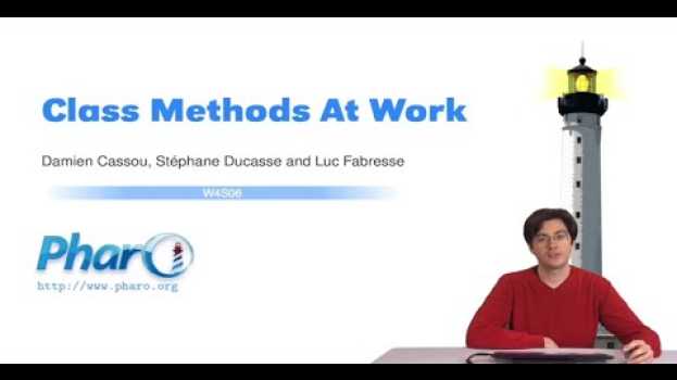 Video ? Méthodes de classes comme mécanisme d'enregistrement (W4S6-FR) in English