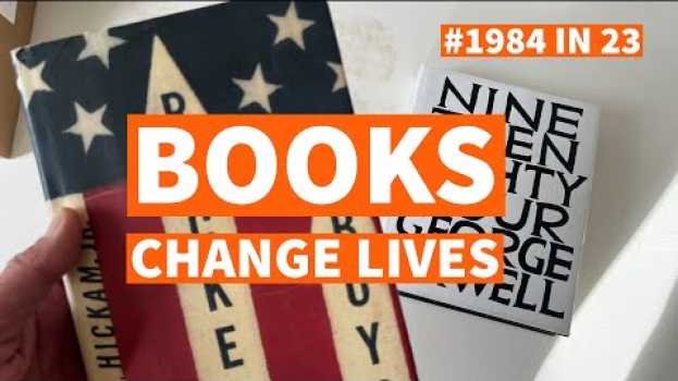 Video Books change lives - Our #BigBookBet on #1984in23 en español