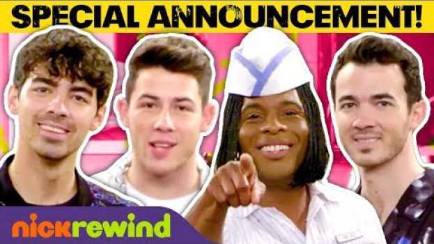 Video Jonas Brothers & Kel Mitchell on ALL NEW All That! ? | NickRewind su italiano