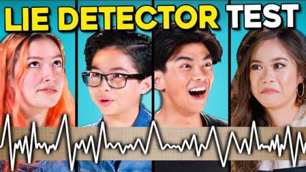 Video Siblings Give Each Other A Lie Detector Test en français