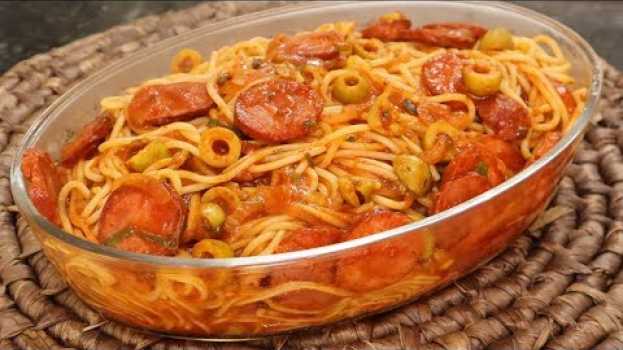 Video A MELHOR MACARRONADA DE CALABRESA DO MUNDO I ALMOÇO COMPLETO auf Deutsch