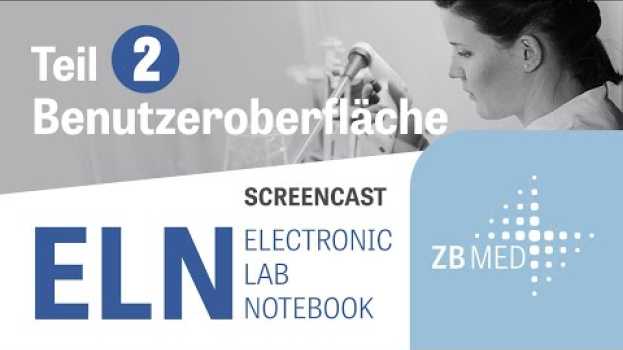 Video Electronic Lab Notebook ELN: Labfolder & eLabFTW | Tutorial Teil 2 – Benutzeroberfläche po polsku