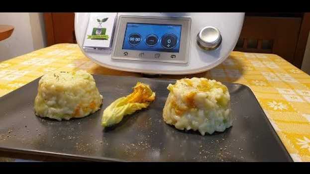 Video Risotto ai fiori di zucca per bimby TM6 TM5 TM31 po polsku
