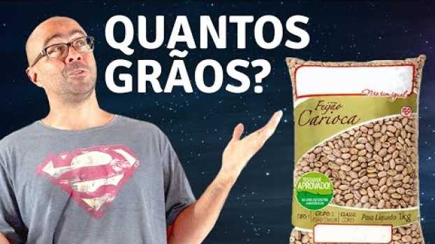 Video Quantos grãos de feijão tem num saco de 1 kg? po polsku