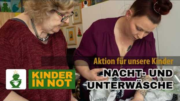 Video Aktion für unsere Kinder – Nacht- und Unterwäsche. Kinder in Not. Die Froschkönige helfen!   türkçe