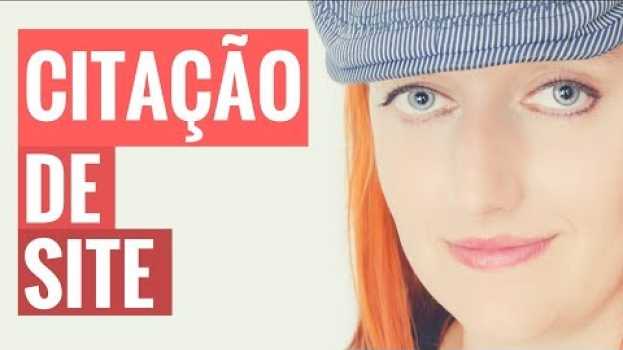Video Citação de Site - Como fazer referência de site e como fazer um TCC passo a passo en español