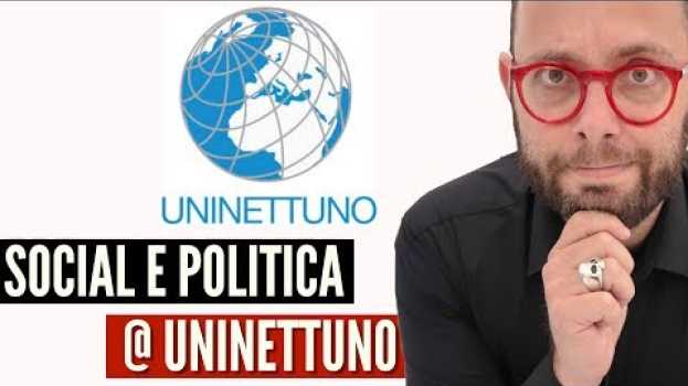 Видео 349. Reputazione Online e Politica: il mio intervento a UniNettuno на русском