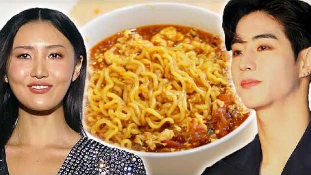 Video Which Celebrity Makes The Best Ramen? su italiano
