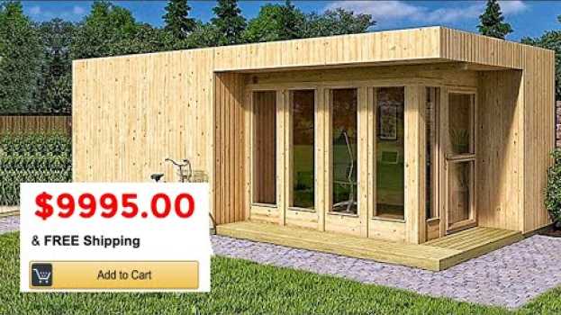 Video 5 Tiny Manufactured Homes You Can Buy On Amazon For Under $40k   türkçe