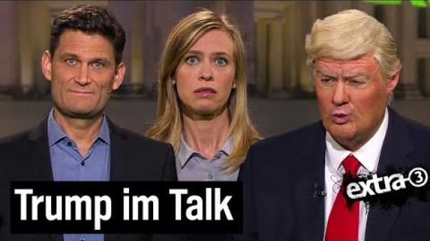 Видео Kurz vor US-Wahl: Donald Trump zu Besuch | extra 3 | NDR на русском