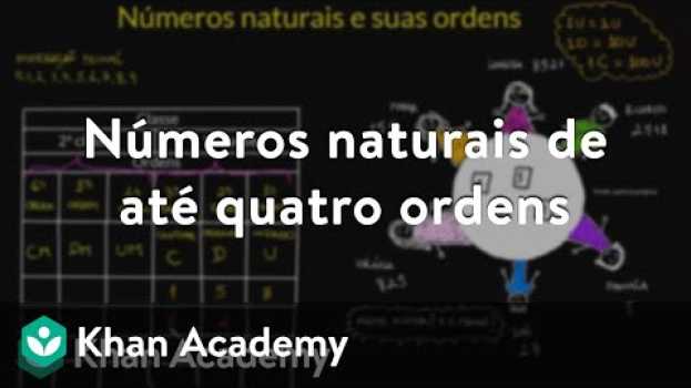 Video Números naturais de até quatro ordens en français