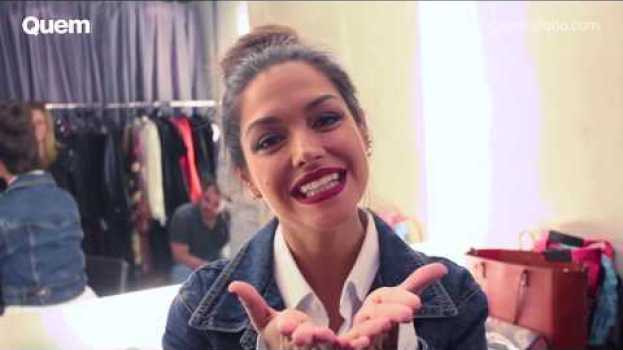 Video Thais Fersoza nos bastidores da capa da QUEM su italiano