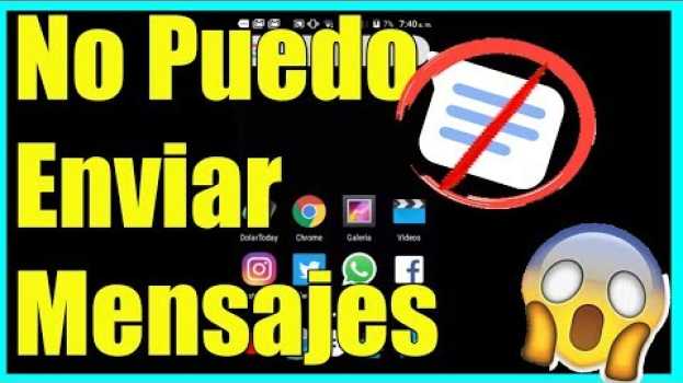 Video Porque Mi Celular No Puede Enviar Mensajes o No Puedo Enviar Mensajes de Texto I 7 Soluciones 2022 po polsku