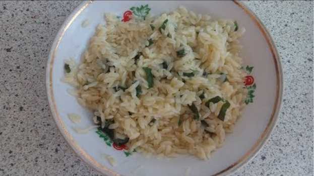 Video Очень вкусный и простой рецепт орзо (мелких макарон). su italiano