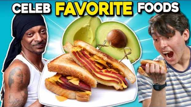 Video Trying The Weirdest Celebrity Recipes | People Vs. Food   türkçe