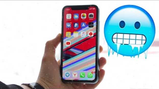 Video iPhone разряжается на морозе? Решение есть! in English