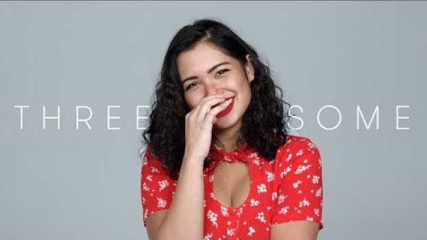 Video 100 People Tell Us If They've Ever Had a Threesome | Keep it 100 | Cut en français