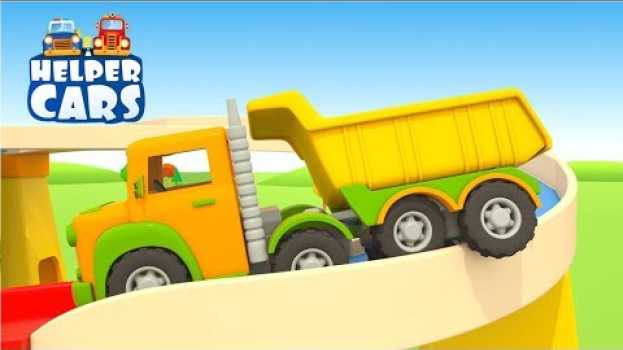 Видео I veicoli da lavoro - il grande camion autoarticolato на русском