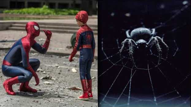 Video CES 3 ENFANTS SE FONT MORDRE PAR UNE ARAIGNÉE VEUVE NOIRE POUR SE TRANSFORMER EN SPIDER MAN… po polsku