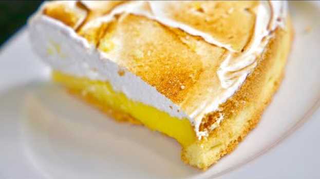 Видео LA TARTE AU CITRON MERINGUEE FACILE ET RAPIDE на русском
