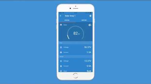 Video Como configurar los ajustes de reguladores MPPT vía Bluetooth po polsku