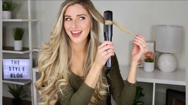Video HOW TO CURL YOUR HAIR WITH A STRAIGHTENER (UPDATED) em português