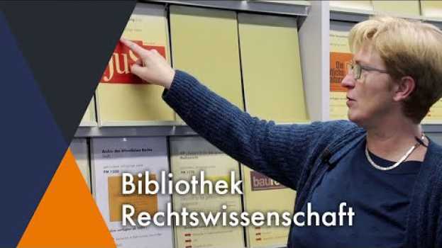 Video Tour durch die Bibliothek Rechtswissenschaften su italiano