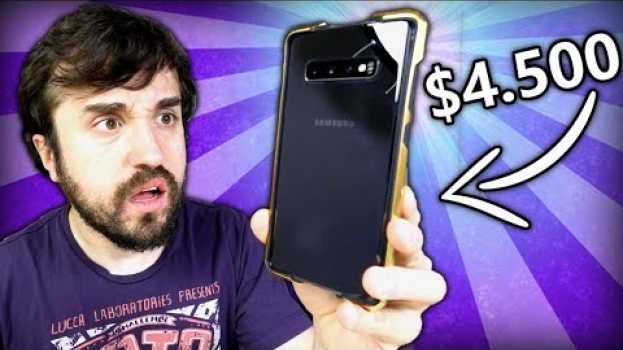Video A Capinha de Celular Mais Cara do Mundo! - Advent Titanium (Gold) en español