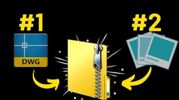 Video How to Package Autocad files with Xref (1 click etransmit Zip!) auf Deutsch
