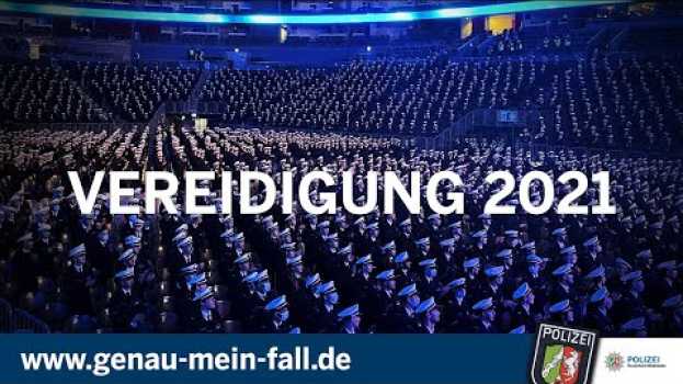 Video Polizei NRW Karriere - Vereidigung 2021 su italiano