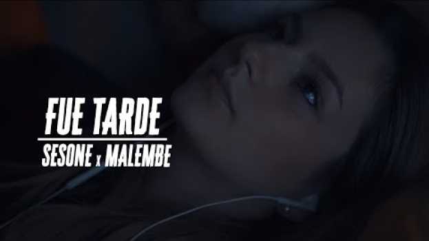 Видео SESONE - Fue Tarde💔. Ft. MALEMBE (Shot by DAVID HALES) #SadSquad #LoFi на русском
