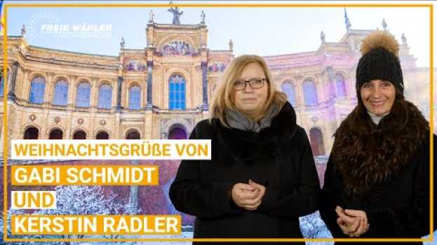 Video Weihnachtsgrüße von Gabi Schmidt und Kerstin Radler 19.12.2021 in English
