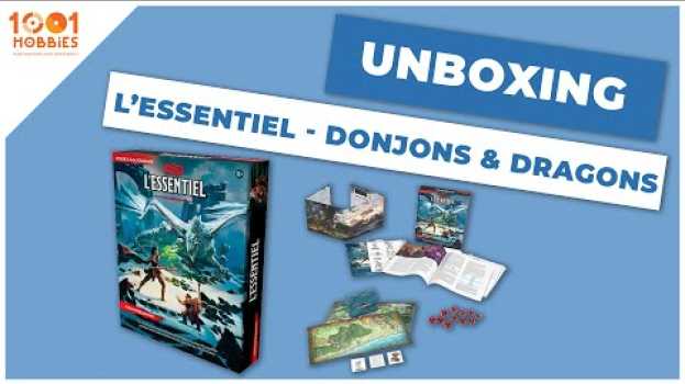 Video L'Essentiel Donjons & Dragons (unboxing - ouverture de boîte)   türkçe